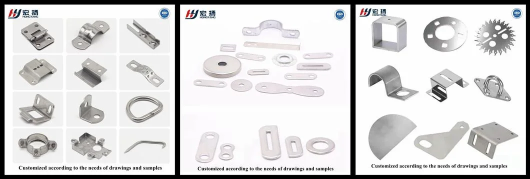 Customized Colorful Home Aluminum Alloy Material for Single Double Curtain Rods Bracket Metal Stamping Parts