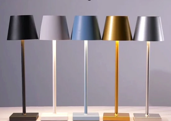 Moderne, dekorative Luxus-Poldina PRO kabellose LED-Tischlampen für Restaurant, Heimdekoration, Licht mit wiederaufladbarem Batteriebetrieb