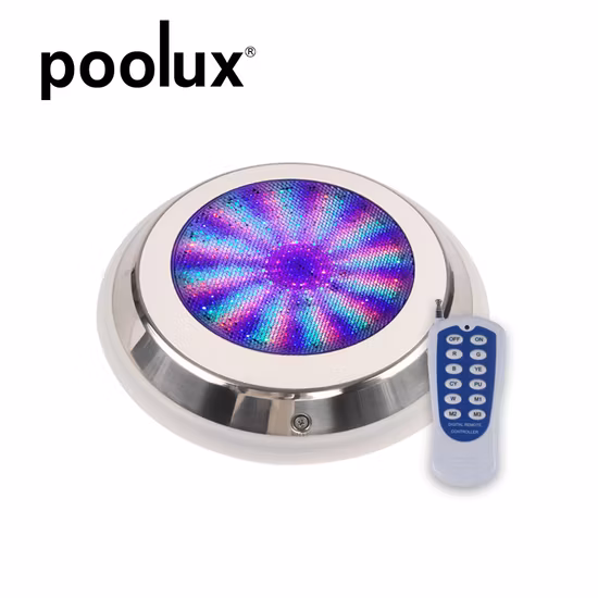 IP68 wasserdichte tauchfähige Edelstahl-PC-Wand-Edelstahl-Poollampe